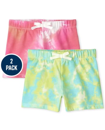 Lot de 2 shorts imprimés pour fille