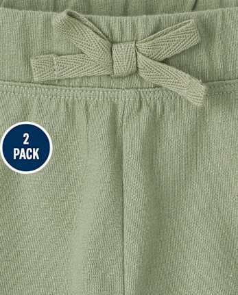 Girls Ruffle Shorts 2-Pack