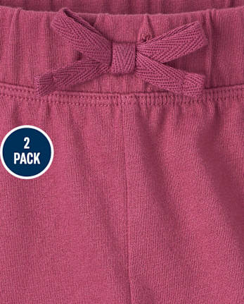 Girls Ruffle Shorts 2-Pack