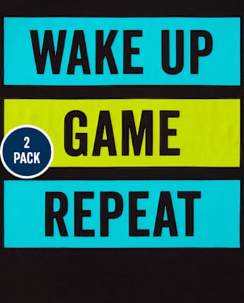 Boys Video Game Snug Fit Cotton Pajamas 2-Pack