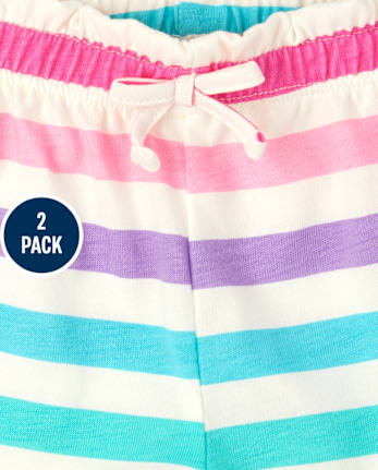 Lot de 2 shorts swing pour petites filles