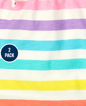 Lot de 2 shorts swing pour petites filles