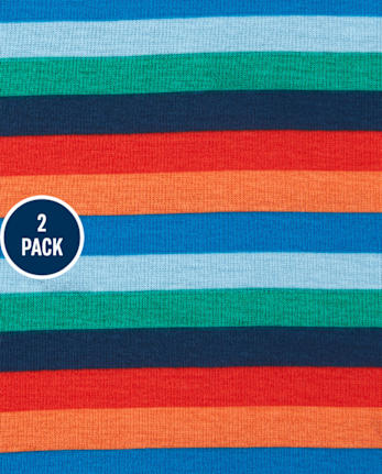 Lot de 2 pyjamas en coton ajustés Octopus pour bébés et tout-petits garçons