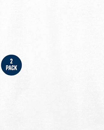 Boys Uniform Soft Pique Polo 2-Pack - Husky