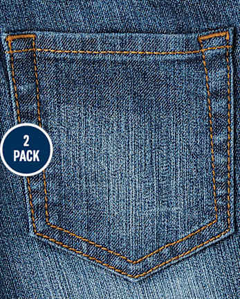 Girls Super Skinny Jeans 2-Pack - Slim