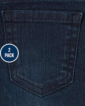 Girls Skinny Jeans 2-Pack - Plus