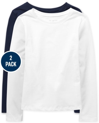 Lot de 2 t-shirts pour filles - Plus