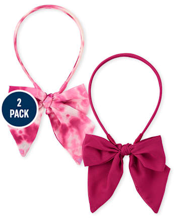 Paquete de 2 diademas para niñas