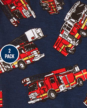Baby And Toddler Boys Genius Hero Snug Fit Cotton Pajamas 2-Pack