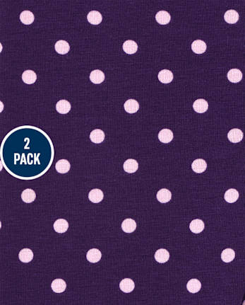 Toddler Girls Print Leggings 2-Pack