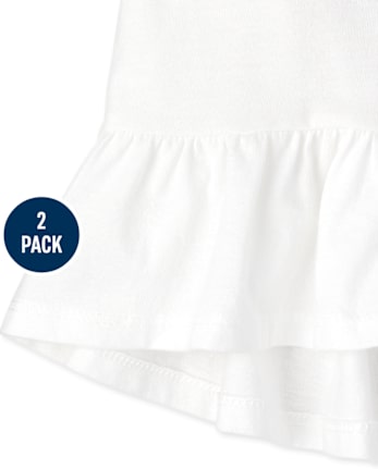 Toddler Girls Love Peplum Top 2-Pack