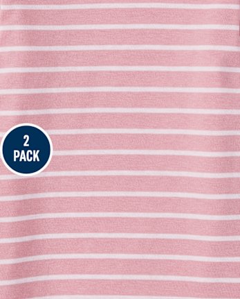 Toddler Girls Print Top 2-Pack