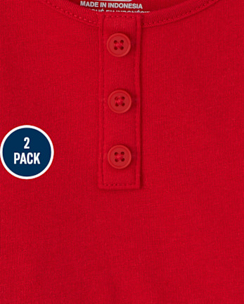 Toddler Girls Cherry Everyday Dress 2-Pack