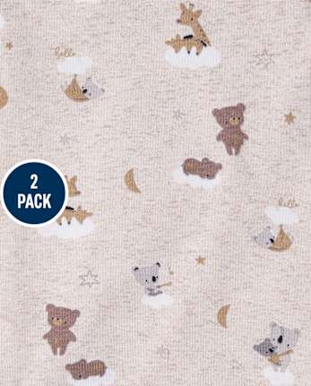 Baby Bear Swaddle Blanket 2-Pack