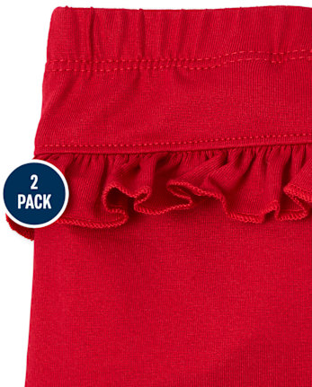 Baby Girls Apple Pants 2-Pack