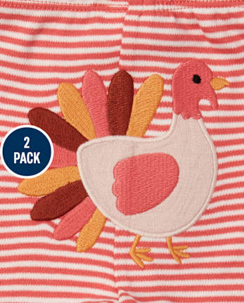 Baby Thanksgiving Pants 2-Pack