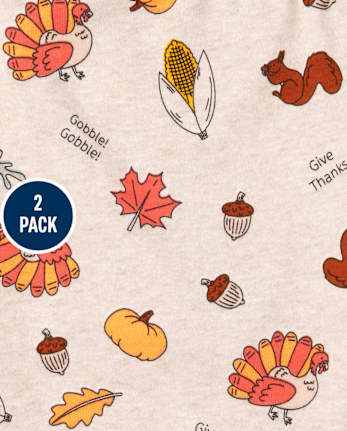 Baby Thanksgiving Pants 2-Pack