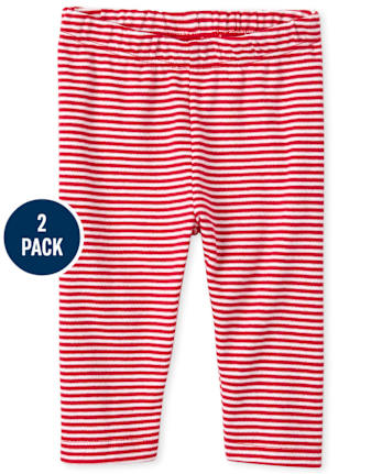 Baby Christmas Pants 2-Pack