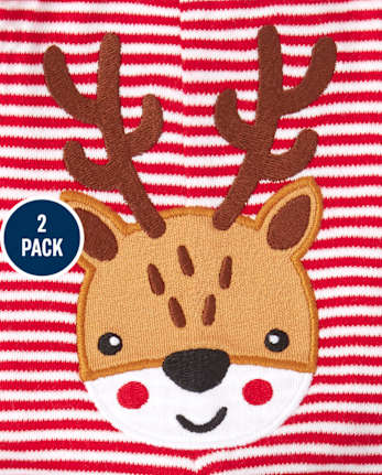 Baby Christmas Pants 2-Pack