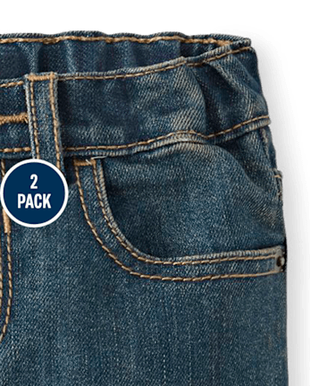 Baby And Toddler Boys Skinny Jeans 2-Pack
