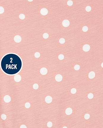 Lot de 2 robes de tous les jours imprimées pour filles