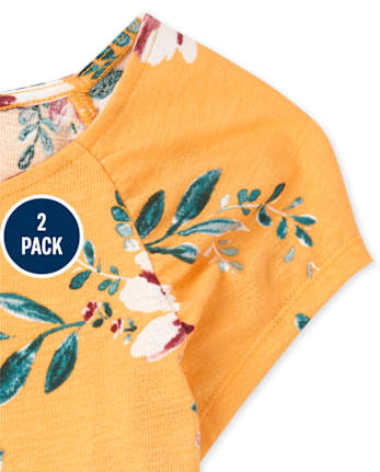 Girls Floral Dress 2-Pack