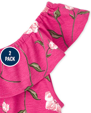 Girls Floral Dress 2-Pack