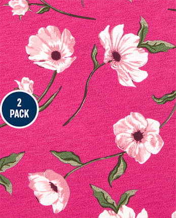 Girls Floral Dress 2-Pack