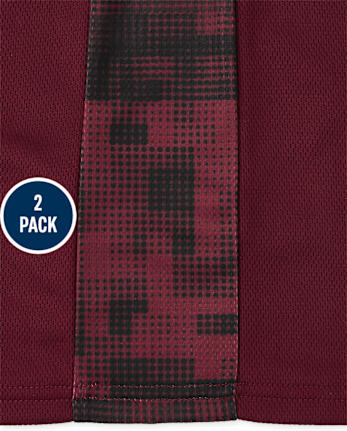 Boys Gamer Mesh Performance Top 2-Pack
