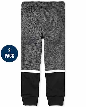 Boys Performance Jogger Pants 2-Pack