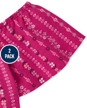 Girls Print Everyday Dress 2 Pack