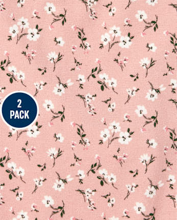 Pack de 2 leggings estampados para niñas