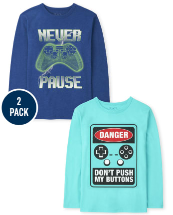 Boys Video Game Graphic Tee 2-Pack