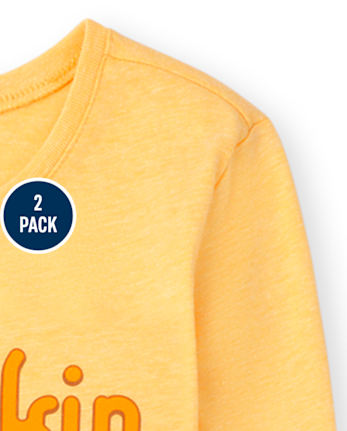 Girls Fall Graphic Tee 2-Pack