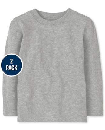 Paquete de 2 camisetas para bebés y niños pequeños