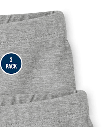 Girls Cartwheel Shorts 2-Pack