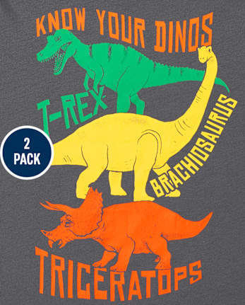 Toddler Boys Science Graphic Tee 2-Pack