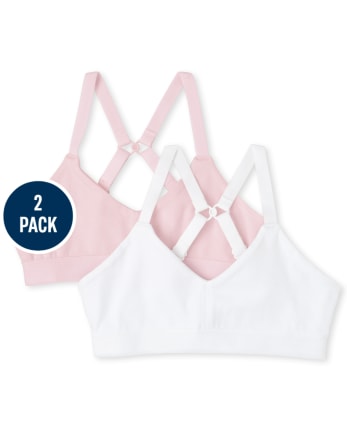 Girls Bralette 2-Pack  The Children's Place - WHITE