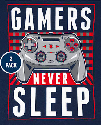Boys Video Game Snug Fit Cotton Pajamas 2-Pack