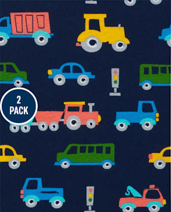 Toddler Boys Cars Top 2-Pack