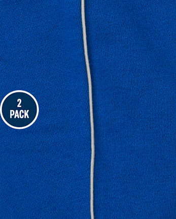 Baby And Toddler Boys Fleece Jogger Pants 2-Pack