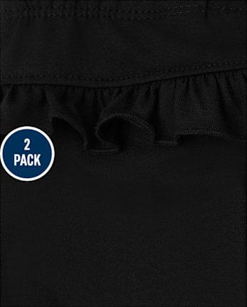 Pack de 2 leggings de leopardo para bebé niña