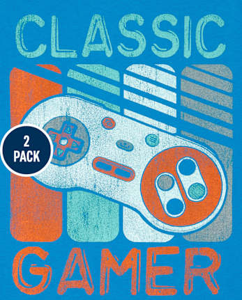 Boys Gamer Graphic Tee 2-Pack