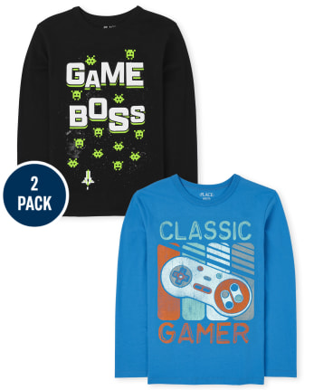 Boys Gamer Graphic Tee 2-Pack