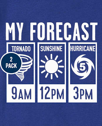 Toddler Boys Saying Graphic Tee 2-Pack