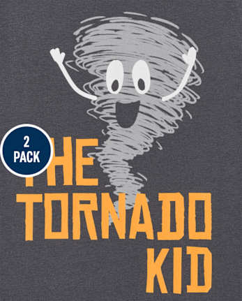 Toddler Boys Saying Graphic Tee 2-Pack