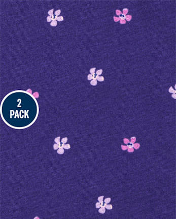 Toddler Girls Floral Everyday Dress 2-Pack
