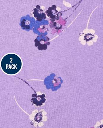 Toddler Girls Floral Everyday Dress 2-Pack