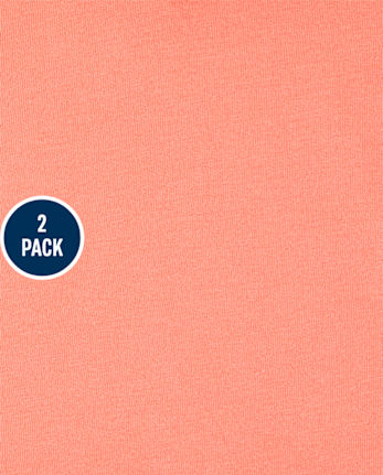 Lot de 2 jupes-shorts imprimées pour petites filles