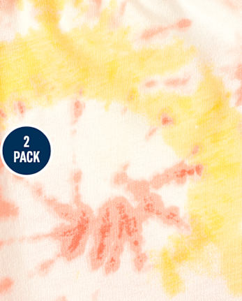 Lot de 2 shorts imprimés pour petites filles